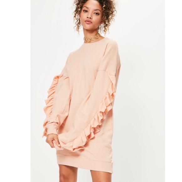 Frill Sleeve Jumper Dress Hotsell, 60 